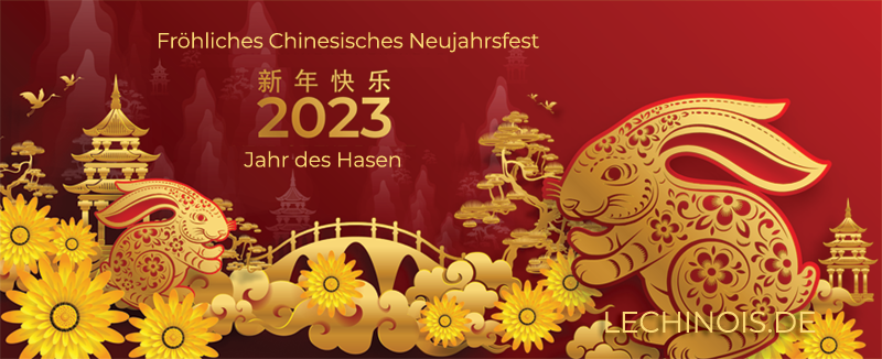 Chinesische Neues Jahrs 2023
